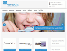 Tablet Screenshot of merkezdis.com